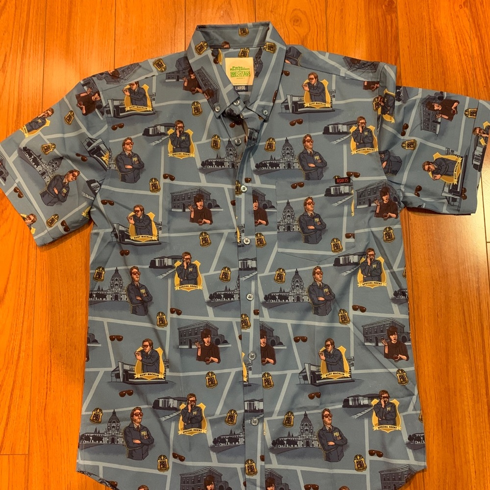 RSVLTS Burt Macklin Shirt - Men’s Large
